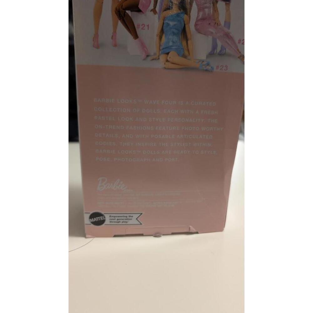 Barbie Looks Wave Four Doll in Pink Shimmer Jumpsuit - Picture 3 of 7
